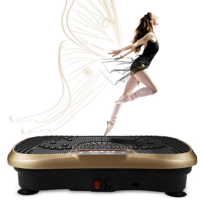 Máquina Vibratoria de Pie para Adelgazar Vibración Corporal Multifuncional para Uso Doméstico