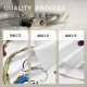 Men's Floral Shirt High-End Rhinestone Men's New Style One-Piece Drop Shipping No-Iron Anti-Wrinkle Floral Shirt High-Elastic Light Luxury Shirt