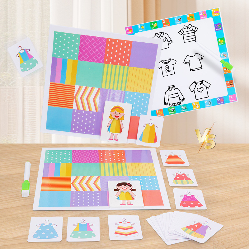 Juegos de guerra de dos jugadores para niños de guerra rápida padres-hijos pensamiento interactivo entrenamiento lógico juegos de mesa chicas cambian de ropa