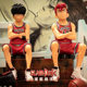 Slam Dunk basketball doll Cherry Blossom Road Liuchuan maple cake decoration car decoration cartoon hand-made model