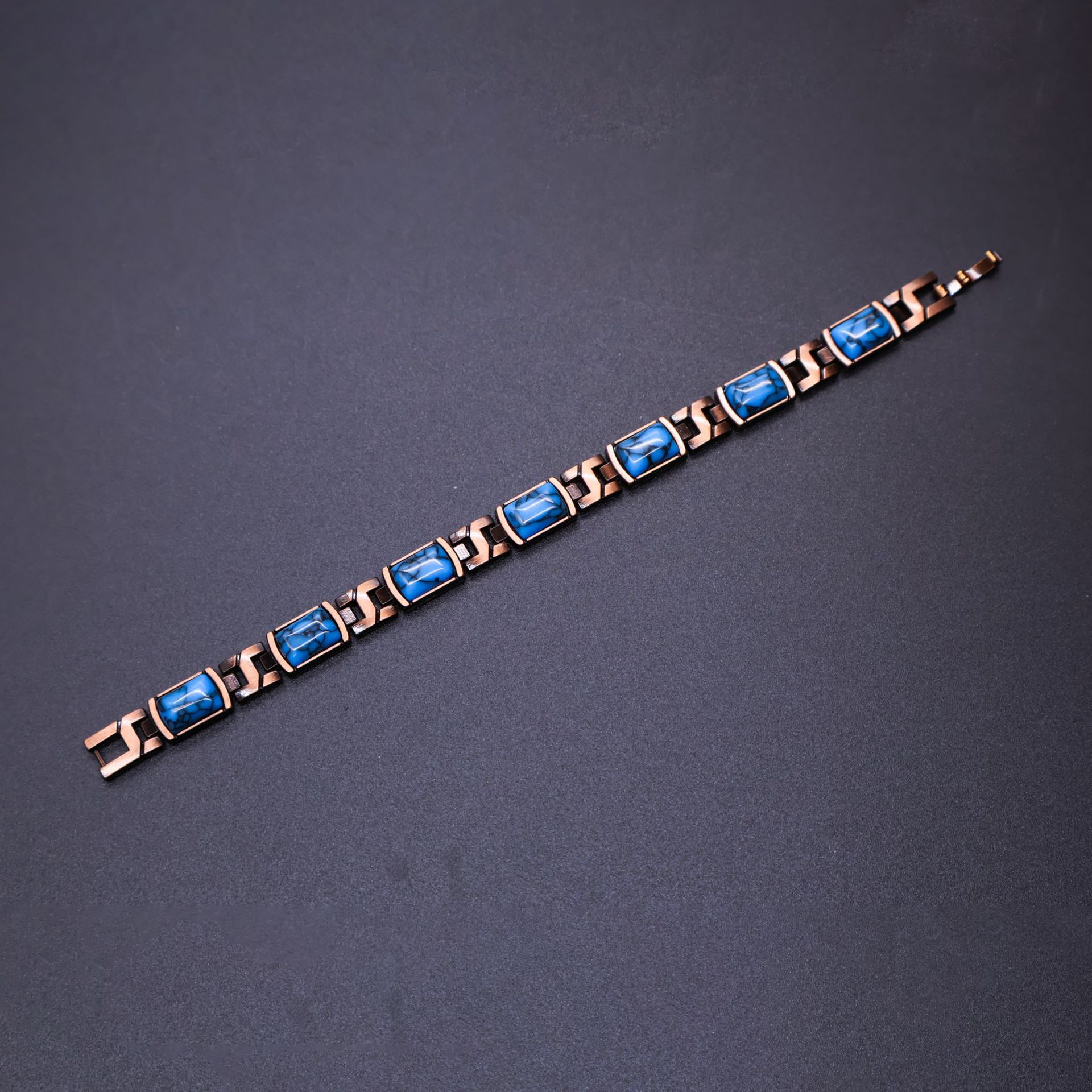 35g Weight Bracelets Classification Alloy Chain Material 1 Piece Quantity Holiday Occasion Alloy Material Geometric Pattern Spring&Summer Season Men's Gender Vintage Style Style Vintage Style Geometric Alloy Men's Bracelets Men's Chain Bracelets 4
