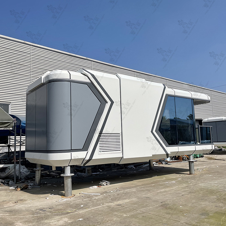 New online celebrity punch-in photo landscape design hotel interior smart home system bathroom space capsule B & B