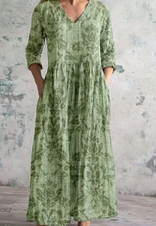 Loose Fashion Premium V-neck Print Dress O1CN016qpPFx1bmG3MkuhQu !!2219535913507 0 Cib