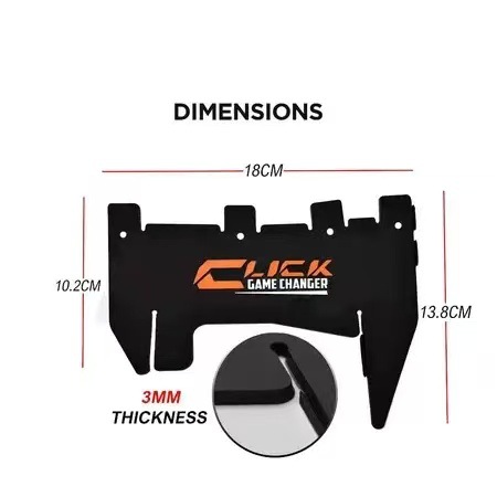 Cross-Border Exclusive Supply of Modified Rubber Mudguards for Honda Click 125/150 Motorcycles Are Hot-Selling