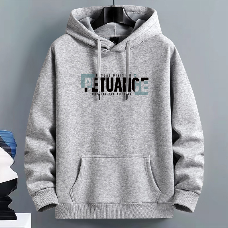 라이트 그레이 [후드 스셔츠 플러스 벨벳] A740