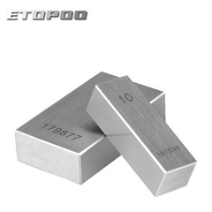 ETOPOO Metric Precision Gauge Block Single Block Grade 1 Grade 0 Steel Standard Gauge Block Proof Block Bulk Gauge Block Wholesale