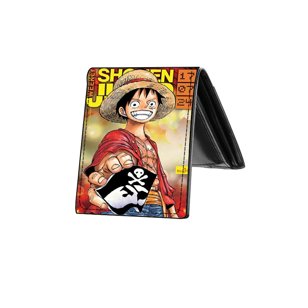 Кросс-бордер мультяшная упаковка аниме One Piece Сертификат Пакет Мужской Деньги Пинед Пакет Пропечатать 111