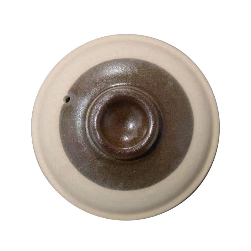 olla de medicina tradicional antiguo resistente a altas temperaturas de gas de fuego abierto cerámica de conservación de la salud de la olla de decocción de medicina de tierra image 7