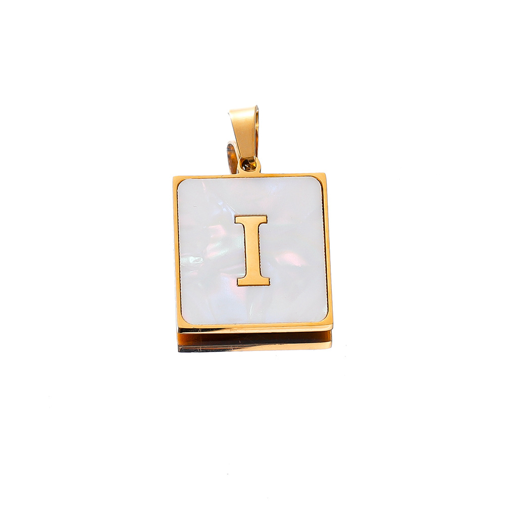 4g Weight Pendant Jewelry Making Type DIY Jewelry Accessories Classification 304 Stainless Steel Material Letter Pattern Plating Design Casual, Sports Style 304 Stainless Steel Letter Pendant 3
