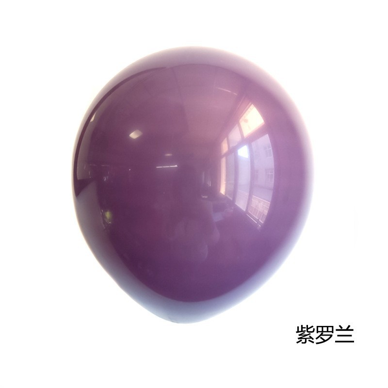 Globo mate personalizado de 10 pulgadas engrosado decoración de la sala de bodas decoración de la fiesta de cumpleaños globo de impresión de Navidad al por mayor