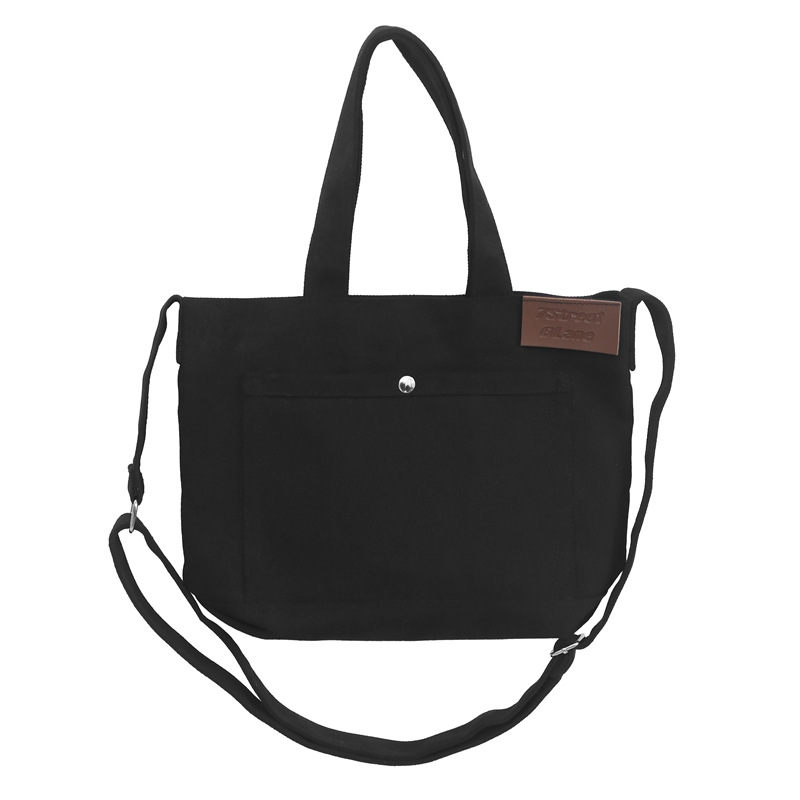 Bolso de lona para mujer 2024 nuevo bolso de viaje simple bolso de mano informal bolso de mensajero de hombro para estudiantes