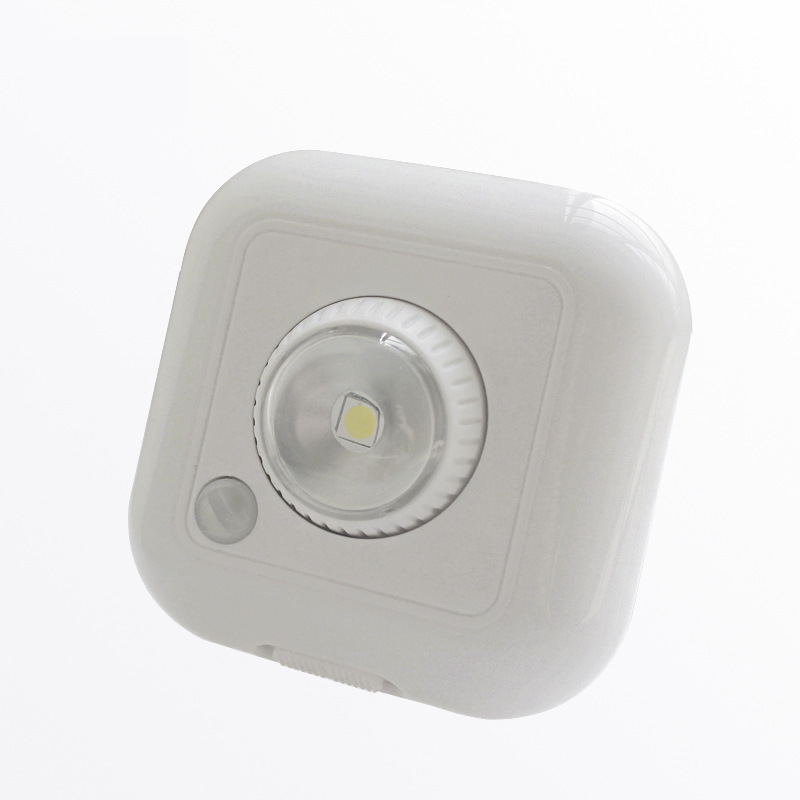 led电池款橱柜灯 家居智能照明感应小夜灯人体红外移动感应衣柜灯