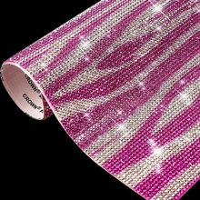 现货水钻贴自粘钻片diy饰品配件汽车装饰贴玩具烫钻贴背胶闪钻贴