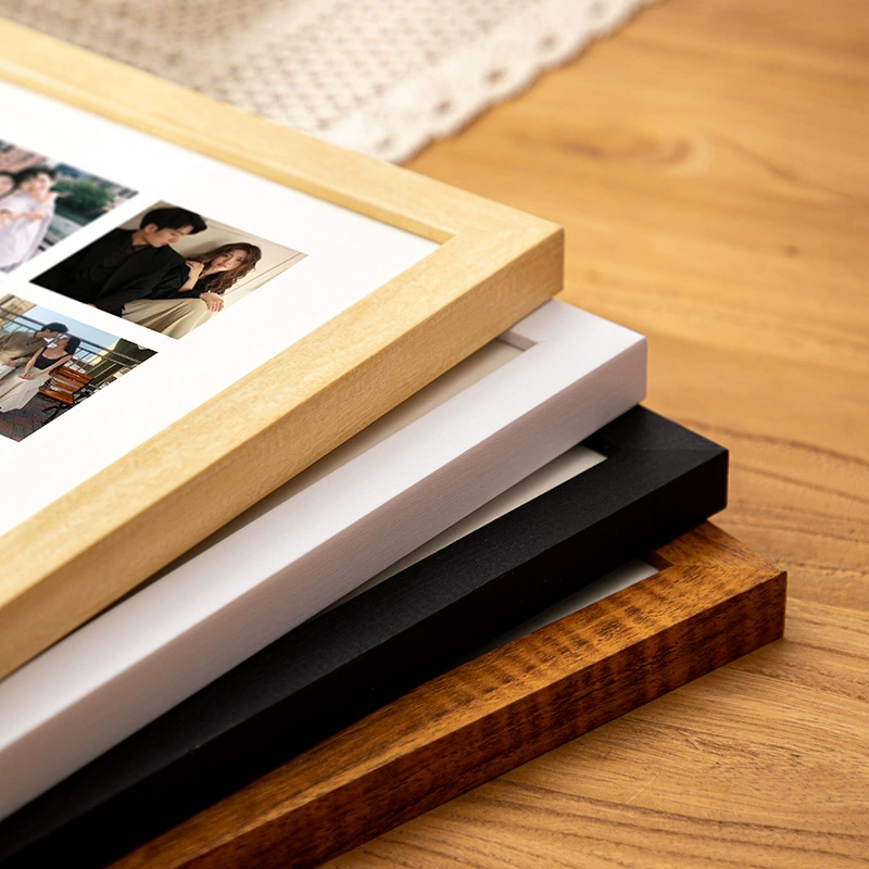 Деревянная фоторамка из натурального дерева для любимого, DIY, оптовая продажа