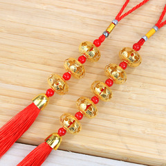 Golden Fortune Fish Lantern Bells Set for New Year's Spring Festival Festive Decorations Ornament Gift Wholesale