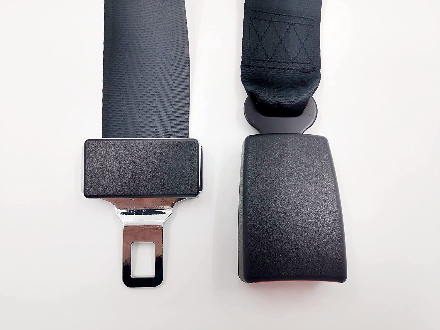 Portable wheelchair medical stretcher ambulance airplane strap safety belt with two-point installation-free safety belt