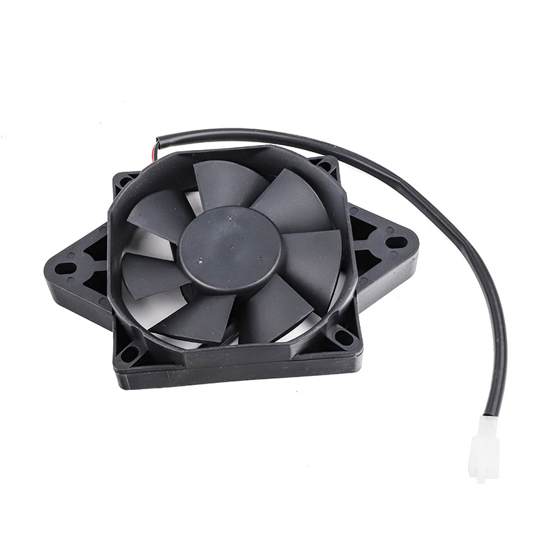 Atv Motorcycle Atv Water Tank Cooling Fan 150-250Cc Square Fan Plastic Fan Accessories