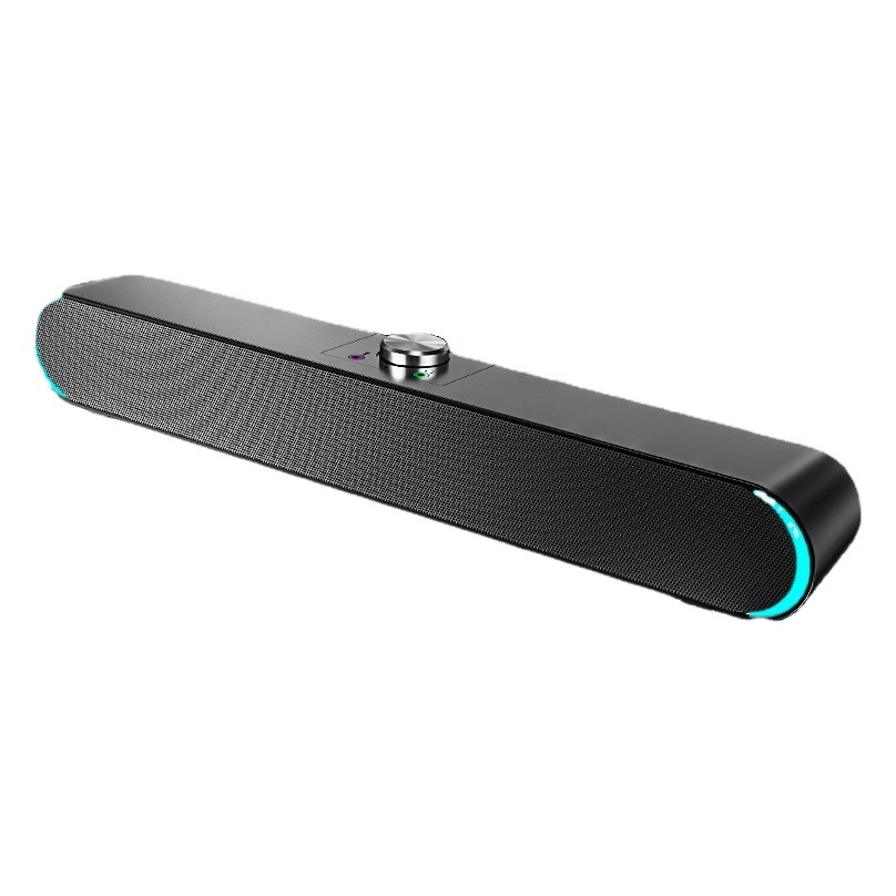 Altavoces para computadora SADA V-183 para uso doméstico, Bluetooth, para computadora de escritorio y portátil, USB, cableados, largos, al por mayor