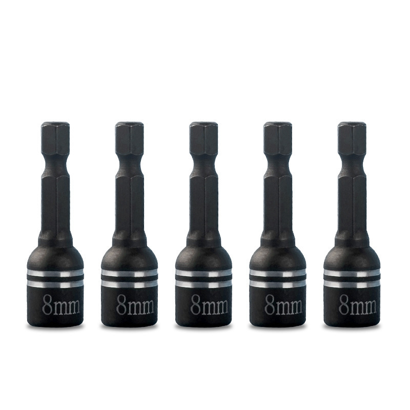 跨境磁性套筒加长外六角风批磁性头气动起子头电动磁力内六角带磁