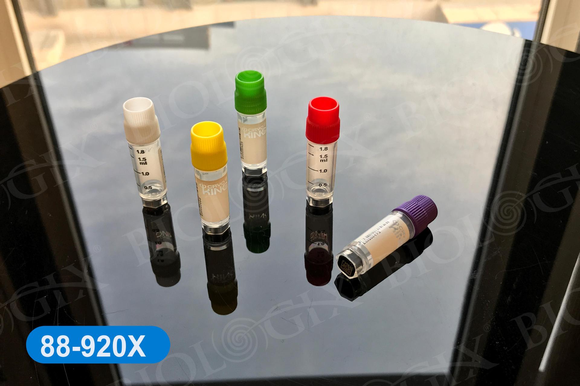 实验室耗材冻存管2ml外旋蓝盖 巴罗克Biologix88-9203