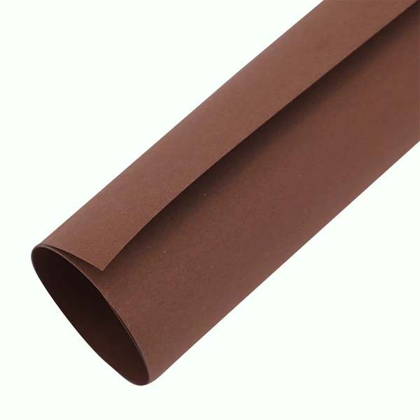 180 full-open card paper 5 pieces brown