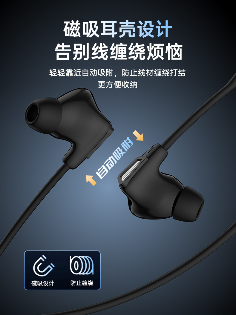 A19 Boyun Asılı Bluetooth Kulaklık Yüksek Kapasiteli Uzun Pil Ömrü Gürültü Azaltma Kablosuz Spor SD Kart Destekli Sınır Ötesi Özel Model