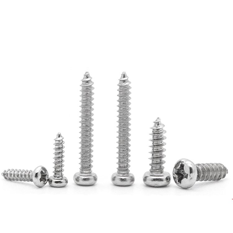 供应自攻螺丝 平头螺丝 盘头螺钉 圆头螺丝