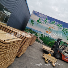 厂家工艺品木地板实木板材碳化杨碳化拼板杨木直拼板