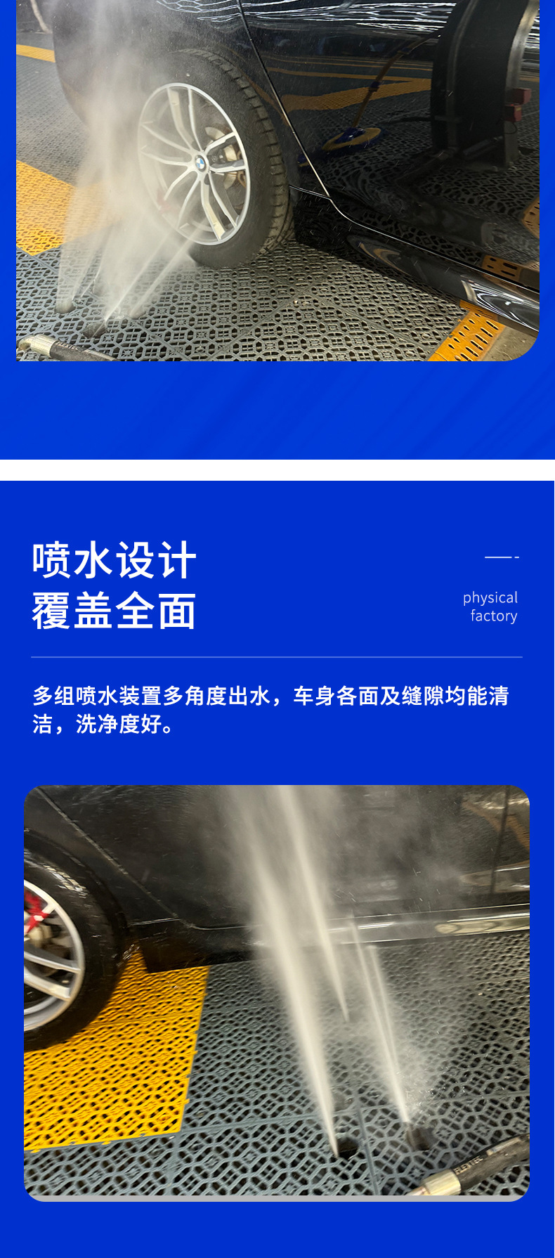 Zhike Washing and Protection All-In-One Fully Automatic Contactless Computer Car Washing Machine Saves Labor and Automatic Washing and Protection All-In-One Equipment
