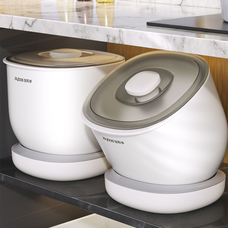 Plastic Rice Bucket for Home Use, Insect-Proof and Moisture-Proof Storage Container for Grains, Rice, Flour, Food-Grade Sealed Rice Box