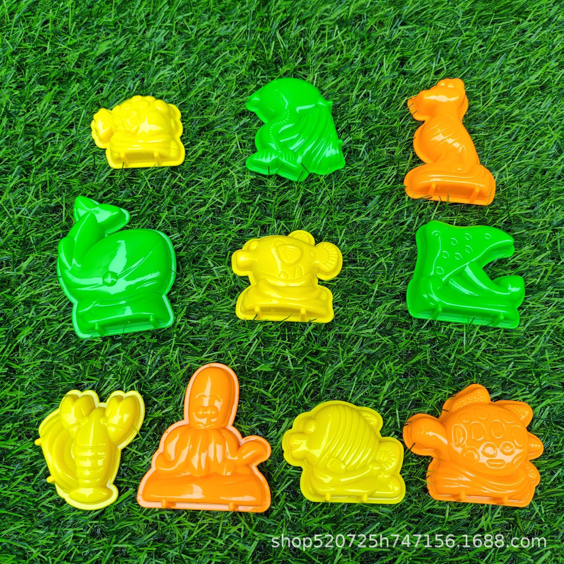 Venta directa de fábrica, juguetes espaciales para niños, moldes de arena, accesorios de barro de color, modelos, arena engrosada, herramientas de arena al por mayor