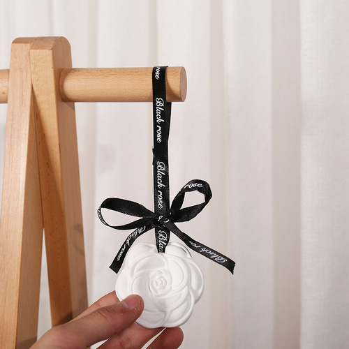 Closet Scented Closet Gypsum Fragrance Tablets Household Room Bedroom Long Lasting Scent Car Air Freshener Camellia Pendant 