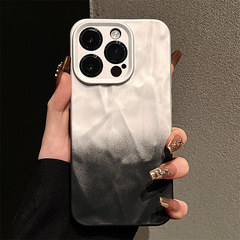 Apple 15 携帯電話ケース iPhone14promax プリーツ 13 個性 12 ソフトシェル 16 ニッチに適したクールなスタイル
