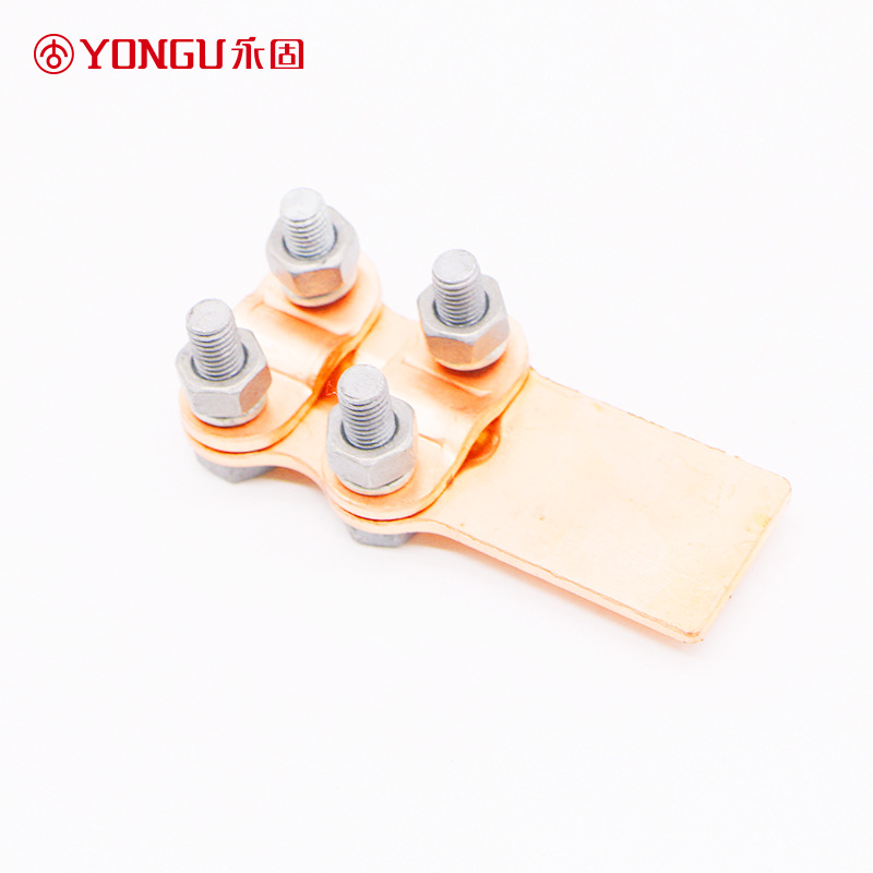 全铜设备线夹ST-1-2-3-4-5-6-7-8螺栓全铜线夹74定永固金具