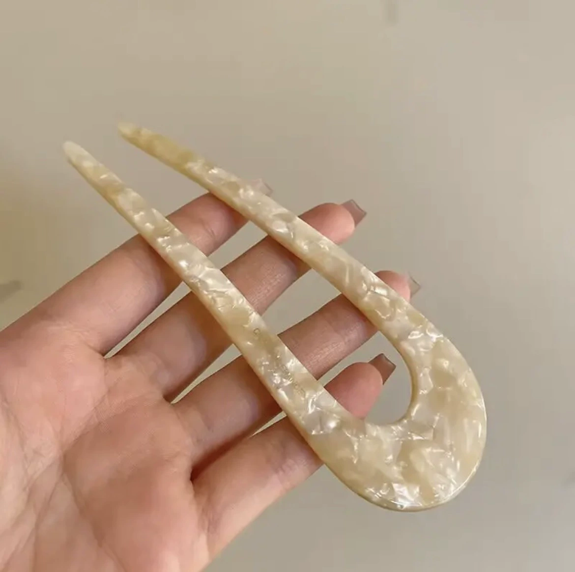 Заколка Hairpin LL126, универсальная 11 см, простой элегантный дизайн
