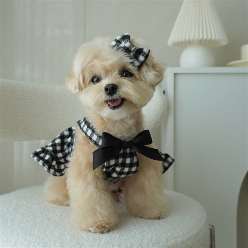 Perro cabecera de mascota otoño y invierno nuevo cabecera de gato Navidad cabecera de perro pequeño y mediano