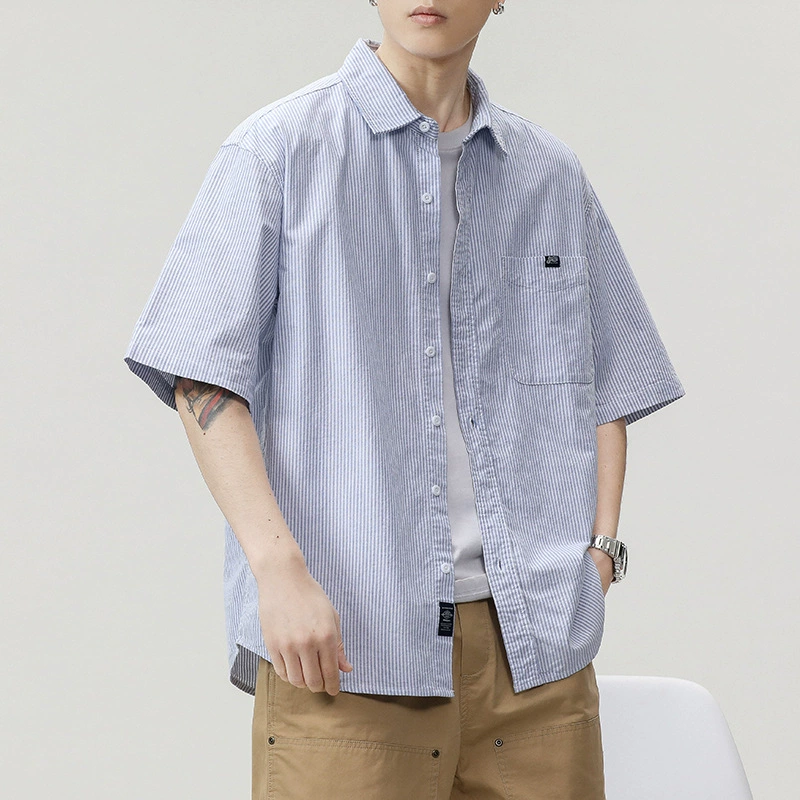 Japanese summer thin universal shirt