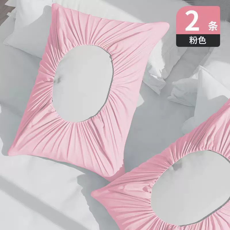 Elastic and regular pillowcases for home or travel, thicker, soft, sterilized, various designs