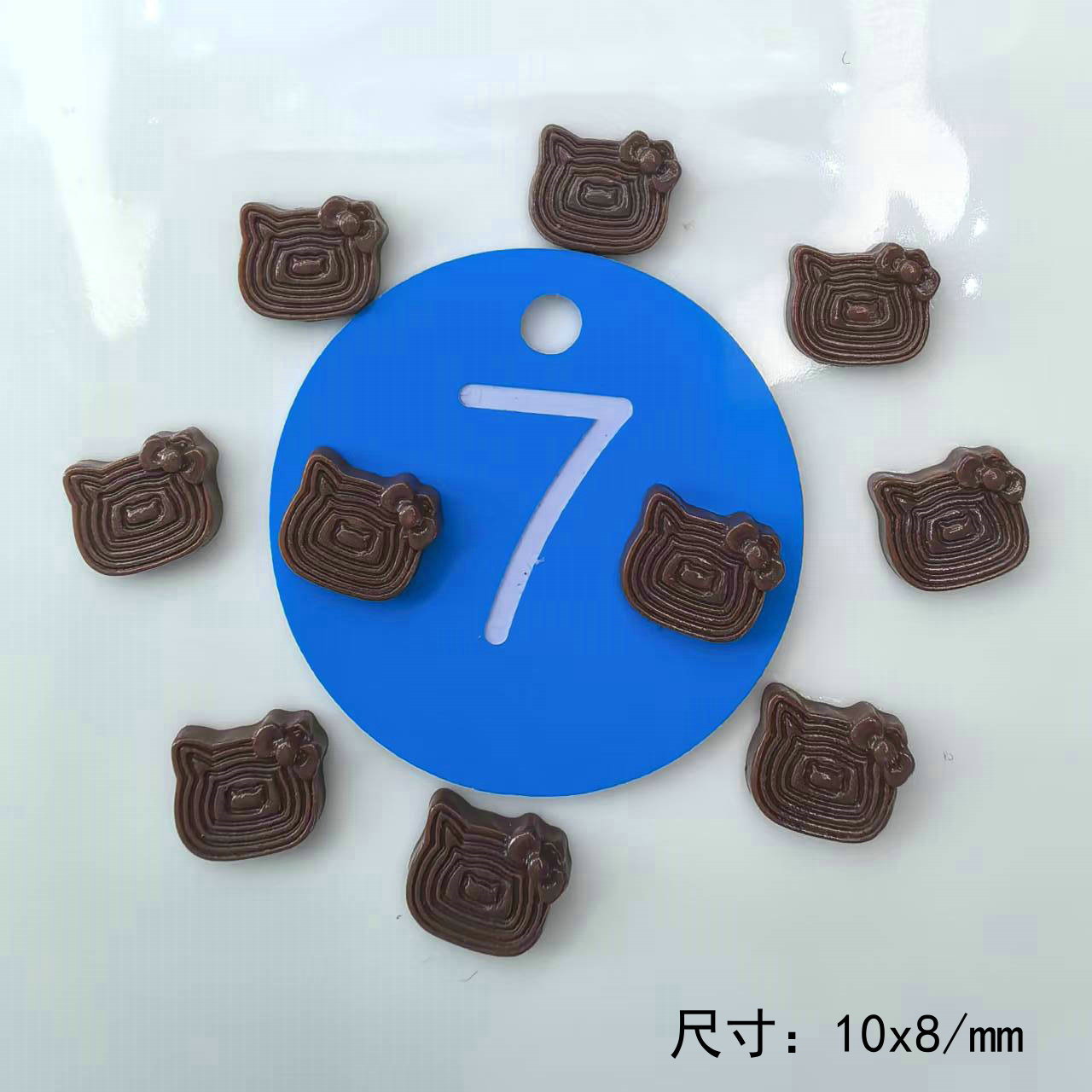 仿真食玩迷你饼干三丽鸥系列kt猫微缩卡通美甲穿戴甲盲盒填充饰