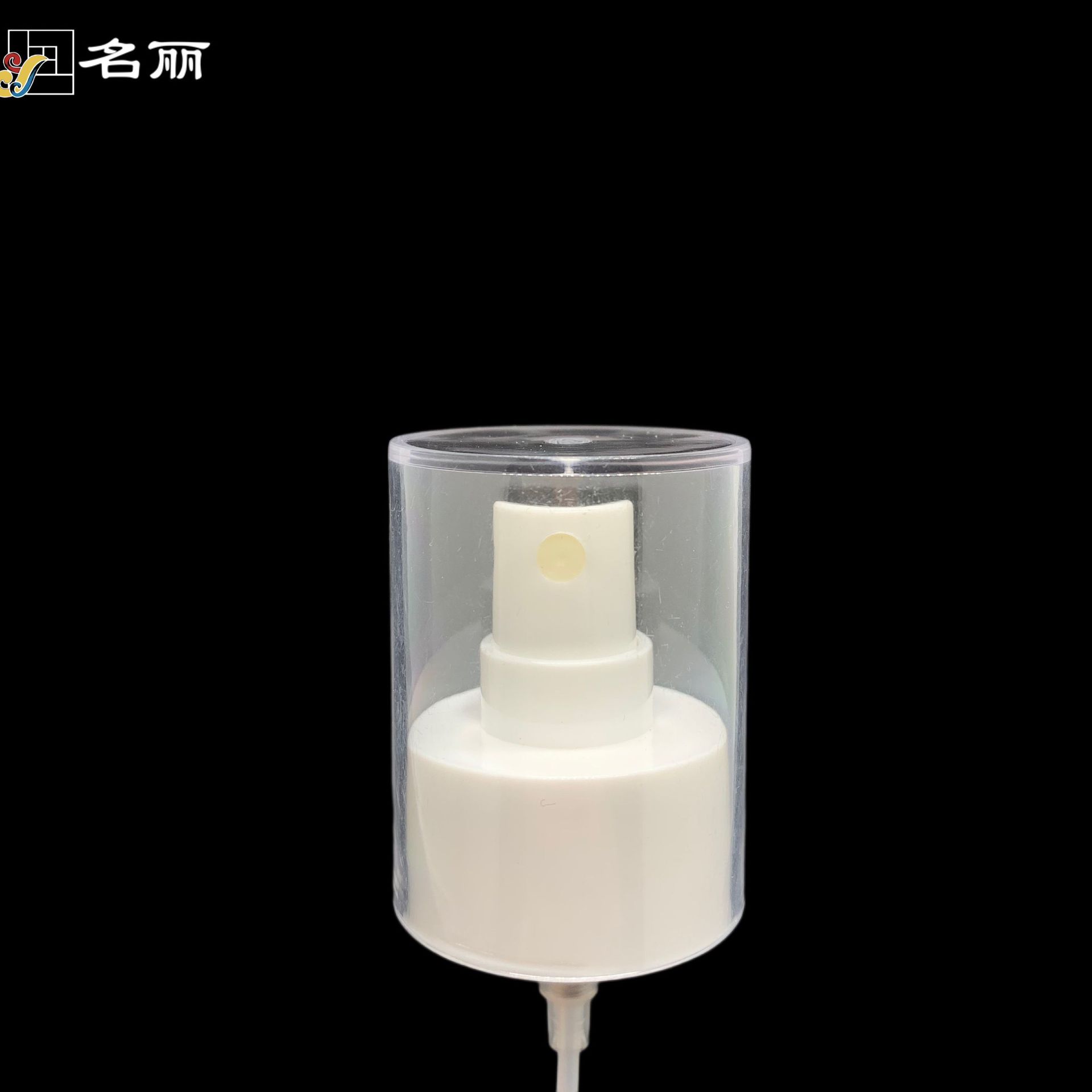 24-410白色双层乳液泵全罩 K罩 AS PS全罩 护发精华素塑料泵头