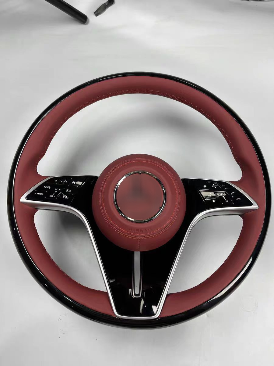 Suitable for Mercedes E-Class S-Class S400 S450 original factory walnut wood Mercedes steering wheel, modified to the new Maybach steering wheel