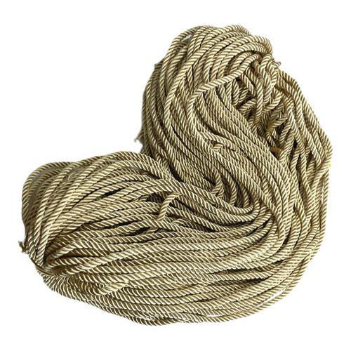 444Z wholesale 5mm bright twist binding rope three-strand craft gift ornaments decorative hemp rope braided nylon