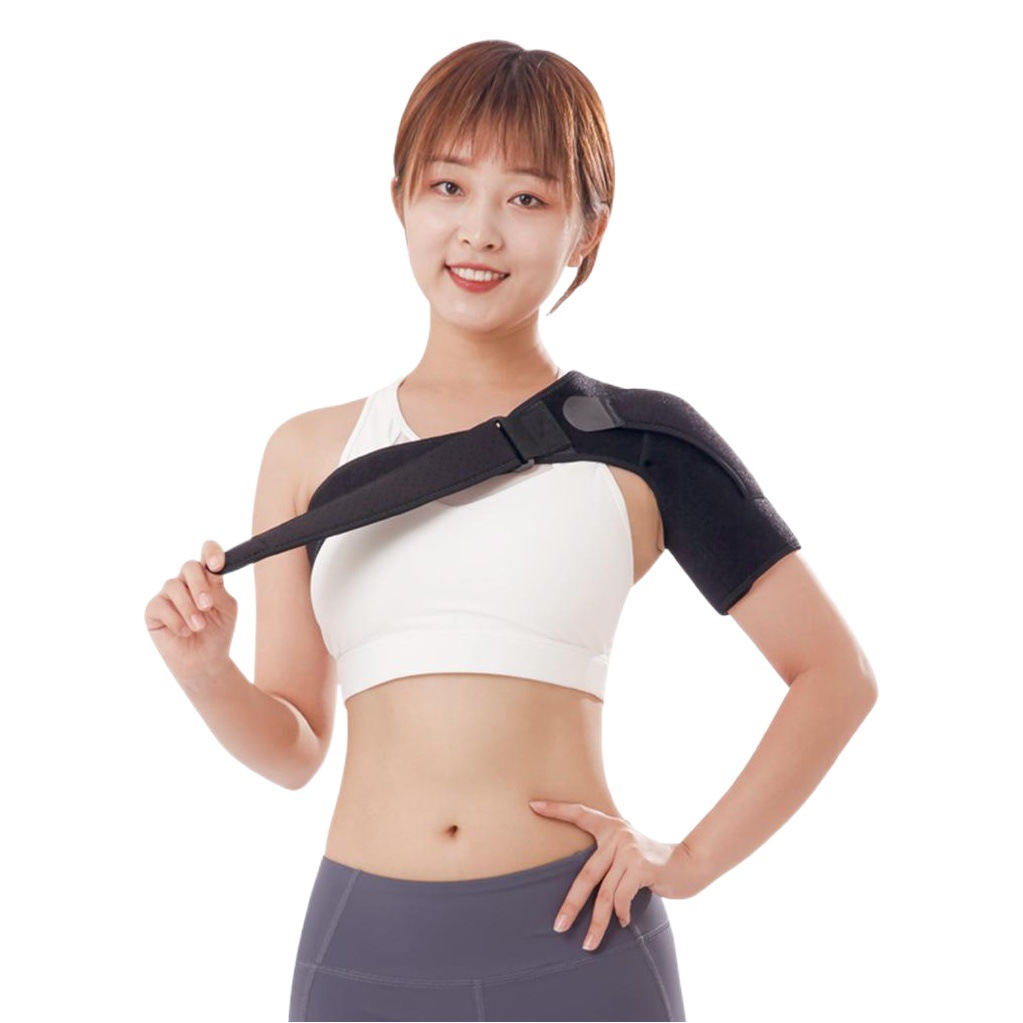 Cross-Border Sports Shoulder Brace, Adjustable, Warm and Cold-Proof Shoulder Strap, Shoulder Protection, Single Shoulder Strain