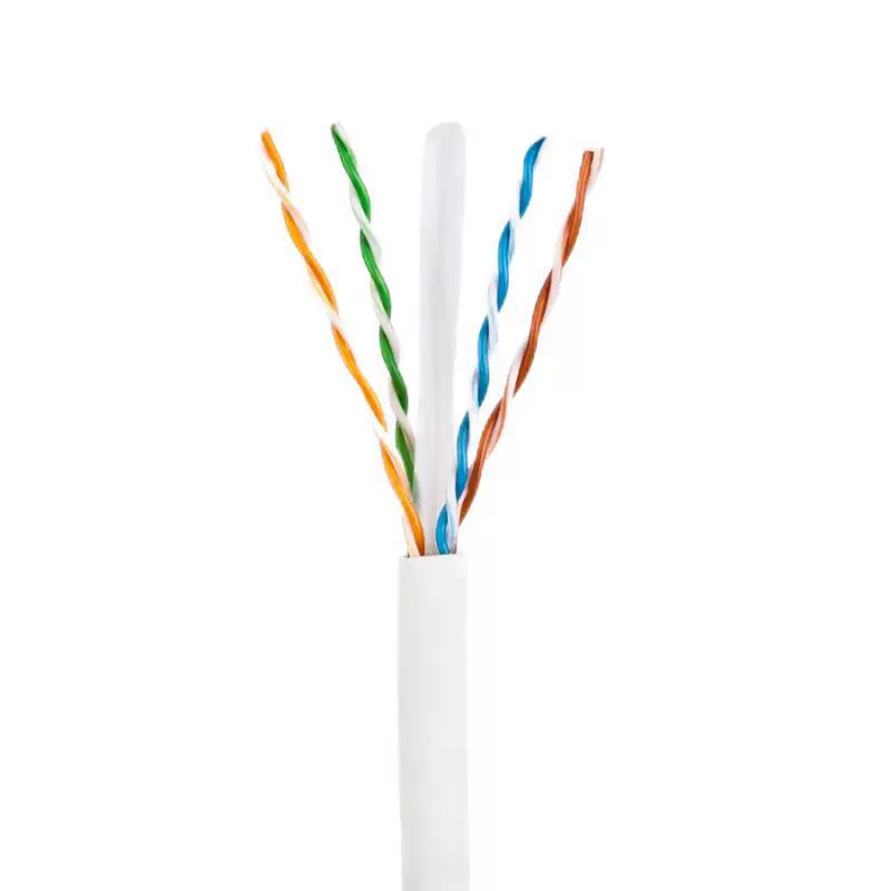 Супер шесть кабель сетевой кислородсодержащий медный national standard CAT6 неэкранированный витой пары инженерный мониторинг домашней сети кабель 305 метров