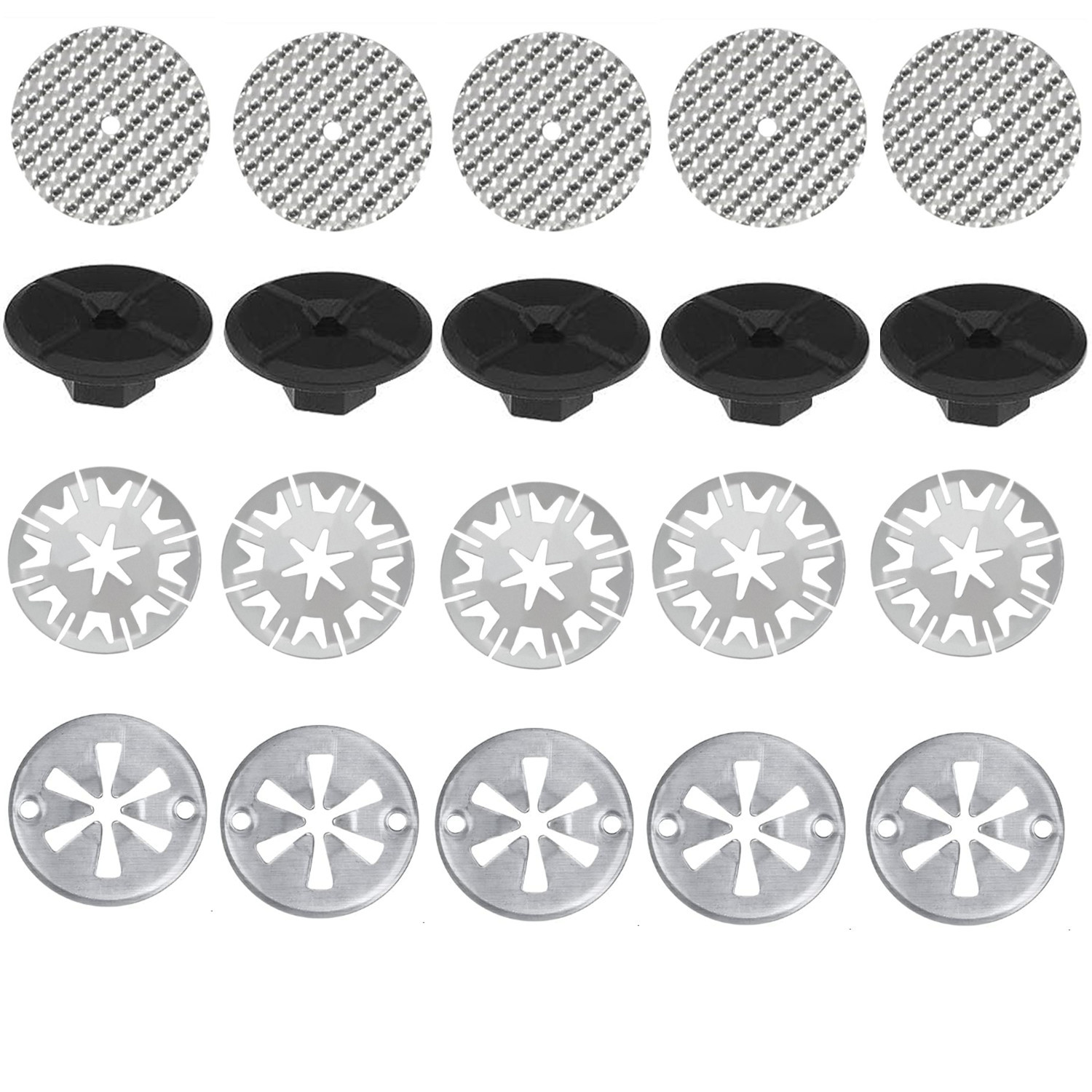 Volkswagen – Heat Shield Repair Digər kuzov və aksesuarlar - heat-shield-repair-kit-c-style-20pcs