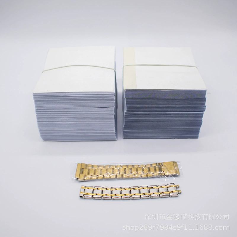 Ремешок для часов Электростатическая защитная пленка электростатическая бумага пленка для упаковки ювелирных изделий Смотреть браслет Электростатическая адсорбционная пленка прозрачная белая пленка