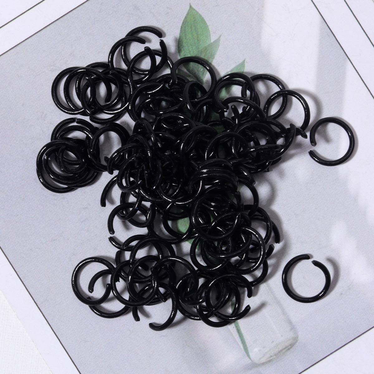 1#Black/open ring