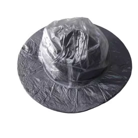 Цилиндр водонепроницаемый пластиковый чехол из ПВХ дождевая шляпа можно использовать повторно