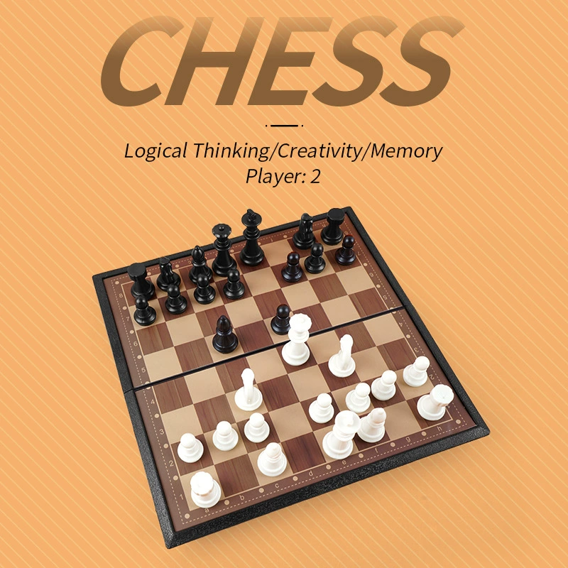 Трансграничные горячие продажи без магнетизма Шахматы Летающие змеи Шахматы Повседневные развлечения Портативная складная настольная настольная игра