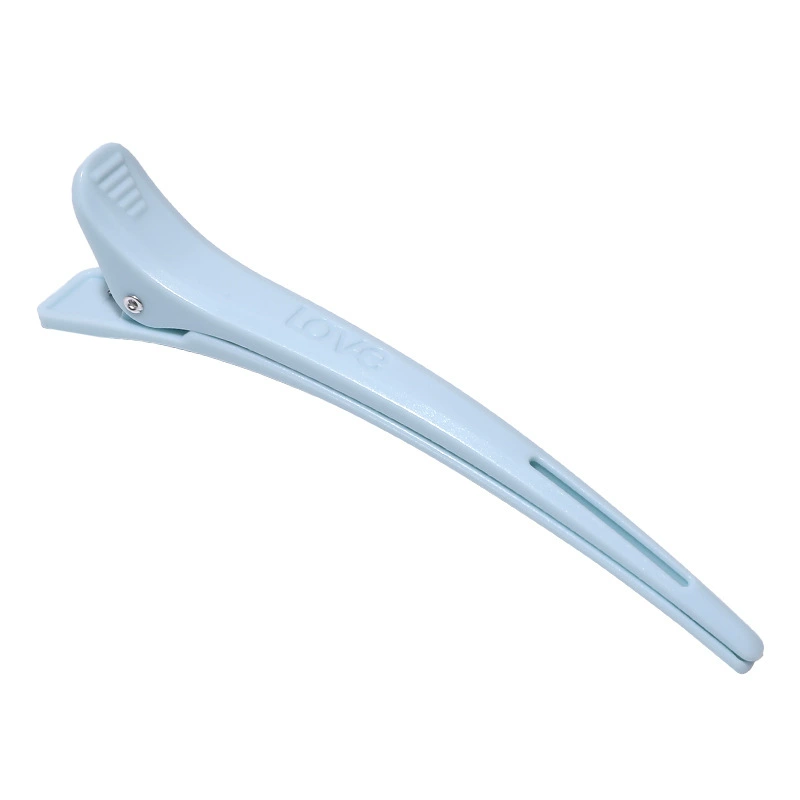 Заколка для волос с длинной улитке (Long Duckbill Hair Clips), 11.7 см, секционные заколки для салона, фуксия/пурпурный/синий
